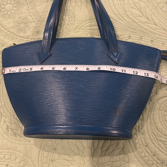 Auth Louis Vuitton Blue Epi Tote, gently loved in Good condition 😍🇫🇷 Final
price - Picture 16 of 17